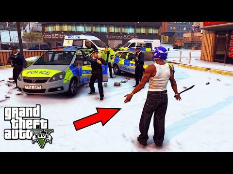 GTA 5 MODS UK POLICE | POLICE SERGEANT SNOW PATROL | LSPDFR: THE BRITISH WAY #179