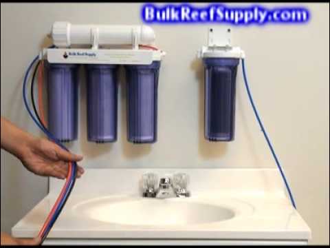 5 Stage Reverse Osmosis System Instructions - Bulk Reef Supply