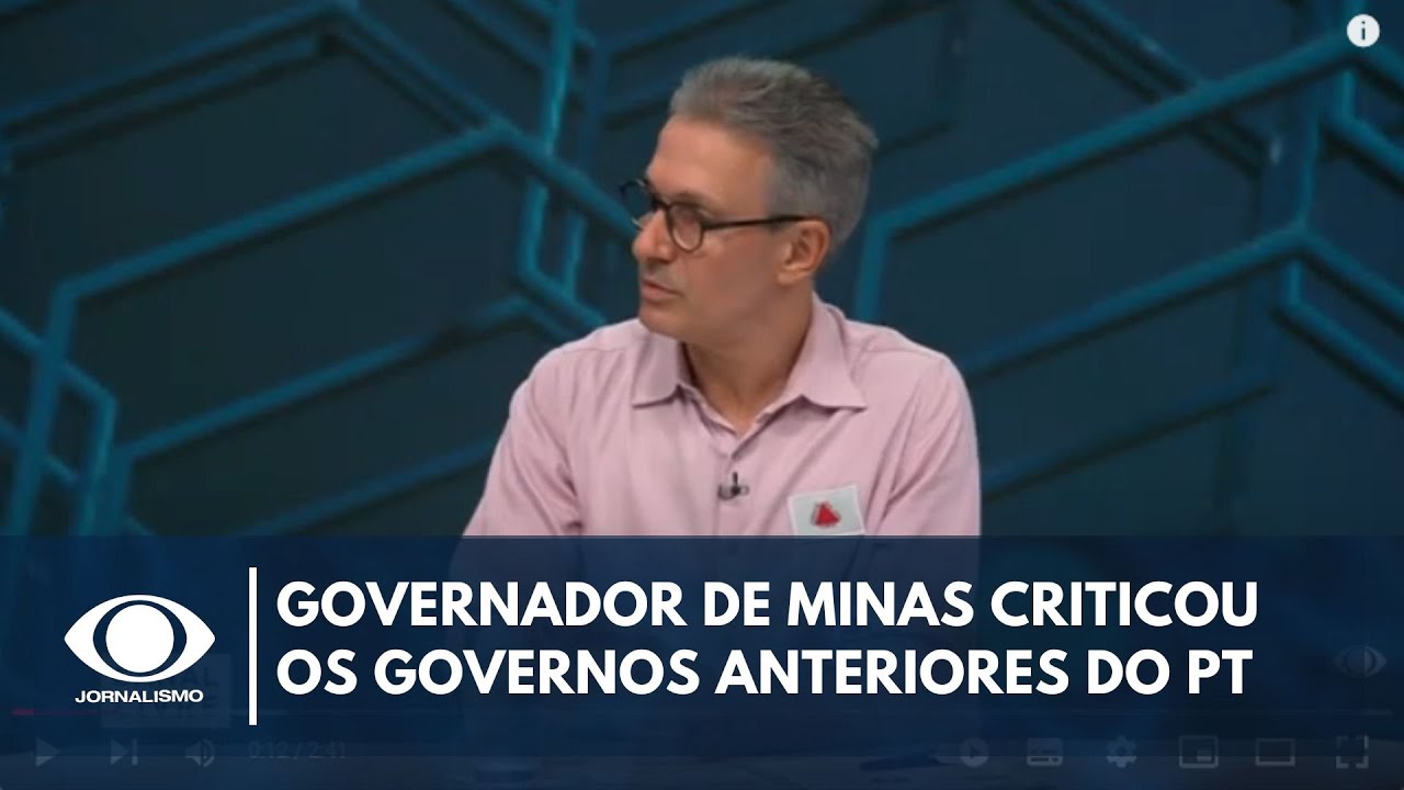 "PT colocou anabolizante na economia", diz Romeu Zema | Canal Livre