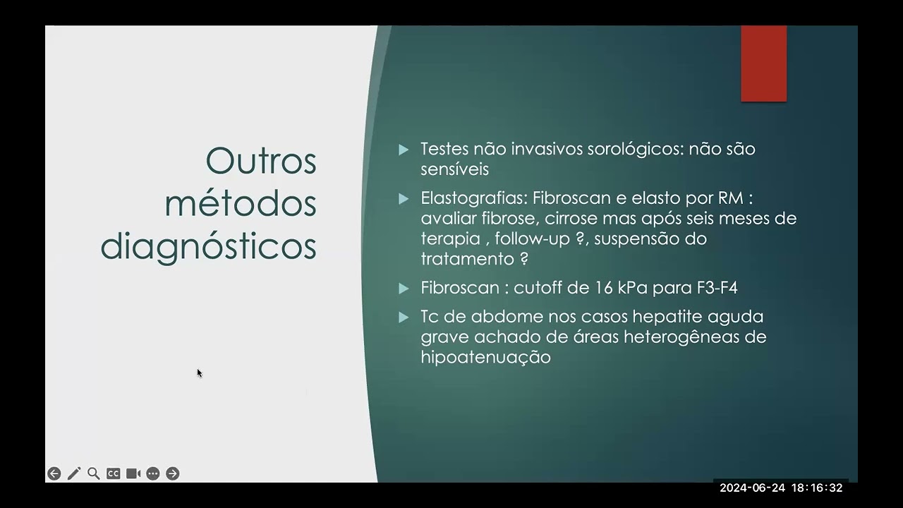 Aula Hepatite auto-imune (2024) - Dra. Bianca Della Guardia