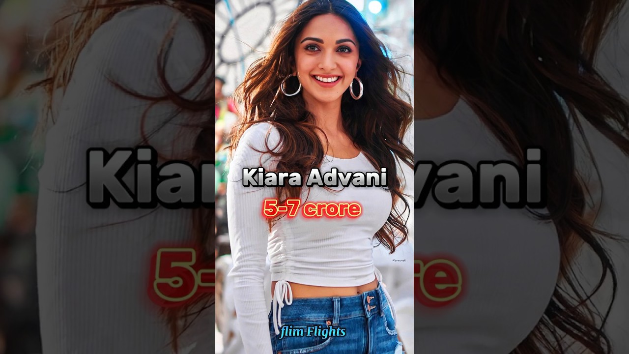Game changer movie main Star cast their fees #kairaadvani #ramcharan #gamechanger