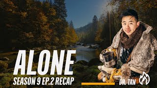 Alone Season 9 Episode 2 Recap 2: Adam, Tom, Jacque's Shelter, Fire, Hunting, Fishing, & Mindset