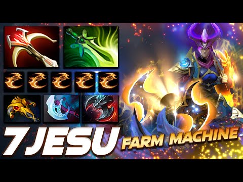 7Jesu Luna Farm Machine - Dota 2 Pro Gameplay [Watch & Learn]
