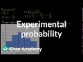 Experimental probability | Statistics and probability | 7th grade | Khan Academy