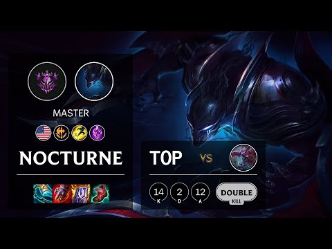 Nocturne Top vs Cho'Gath - NA Master Patch 11.9