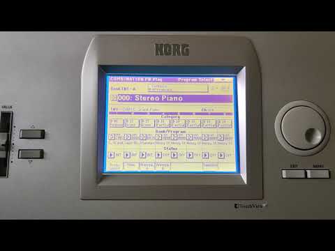 Korg Triton Studio 88 Screen #korg #workstation #keyboard