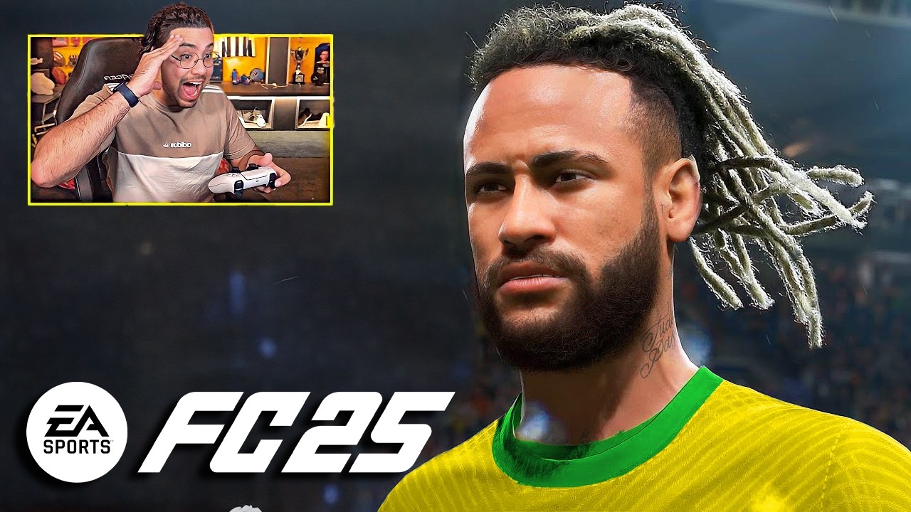 JOGANDO O FC 25 PELA PRIMEIRA VEZ !! Melhorou muito??