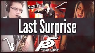 Persona 5: Last Surprise - Jazz Cover || insaneintherainmusic (feat. Adrisaurus, Brandon S &amp; Chris A