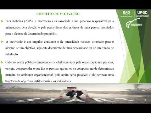 EAD/UFGD FACULDADE DE EDUCAÇÃO A DISTÂNCIA - COMPORTAMENTO ORGANIZACIONAL