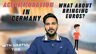 Germany Accommodation | Rooms | Apartments 2022. Money Exchange | Euros. India to Germany. In Hindi.