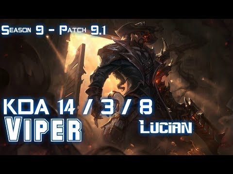 Viper LUCIAN vs CASSIOPEIA Bot - Patch 9.1 KR Ranked