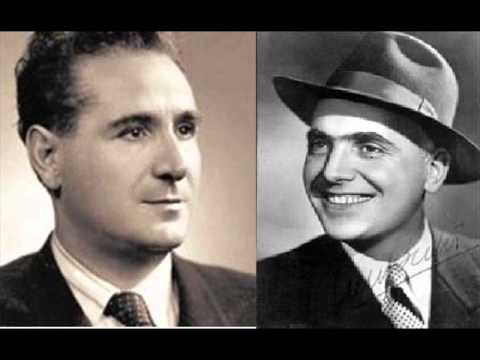 Giacomo Lauri Volpi e Gino Bechi - Solenne in quest'ora - (Verdi - La forza del destino).wmv