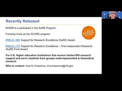 National Human Genome Research Institute (NHGRI) Funding Opportunities