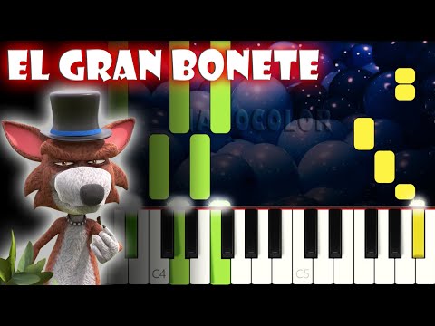 El Gran Bonete | Piano Cover | Tutorial | Karaoke