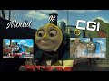 Model To CGI Thomas And The Stinky Cheese Comparison