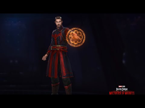 Using the new doctor strange uniform in multiverse invasion in marvel future fight