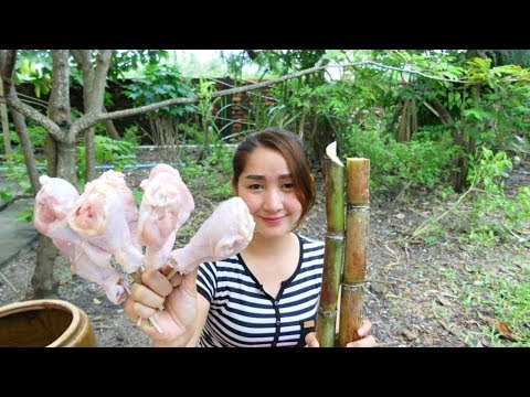 Yummy Drumstick Roasted With Sugar Cane Juice - Drumstick Roasted - Cooking With Sros Video