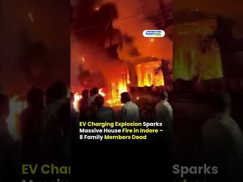 Tragic Fire in Indore After EV Charging Blast | 8 Dead, Several Injured