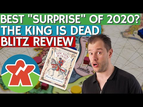 The King is Dead - Board Game Blitz Review - Best "Surprise" Of 2020?