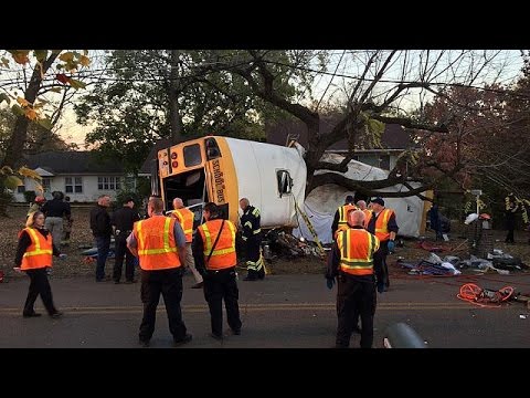 Szörnyű iskolabusz-baleset Amerikában