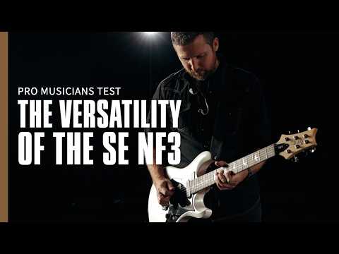 PRS SE NF3 with Maple Fretboard 2024 - Present - Ice Blue Metallic image 13
