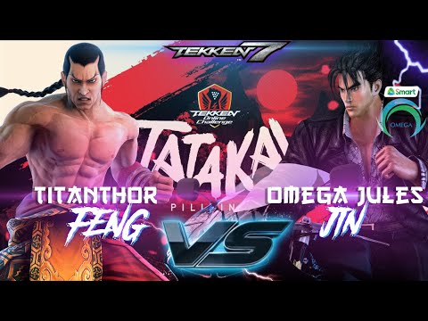 TOP 32 - POOL 1 - WINNERS FINALS - Tatakai Pilipinas Tekken 7 - Feng [T.THOR]  VS Jin [Omega Jules]