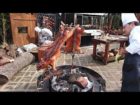 Receta de fogón: lechón adobado al fogón