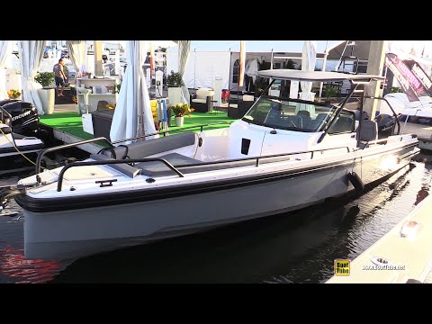 2022 Axopar 28 T-Top Motor Boat - Walkaround Tour - 2021 Fort Lauderdale Boat Show