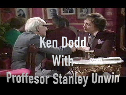 Professor Stanley Unwin on the Ken Dodd Laughter Show - 1982 - "ShowBiz" 2.3