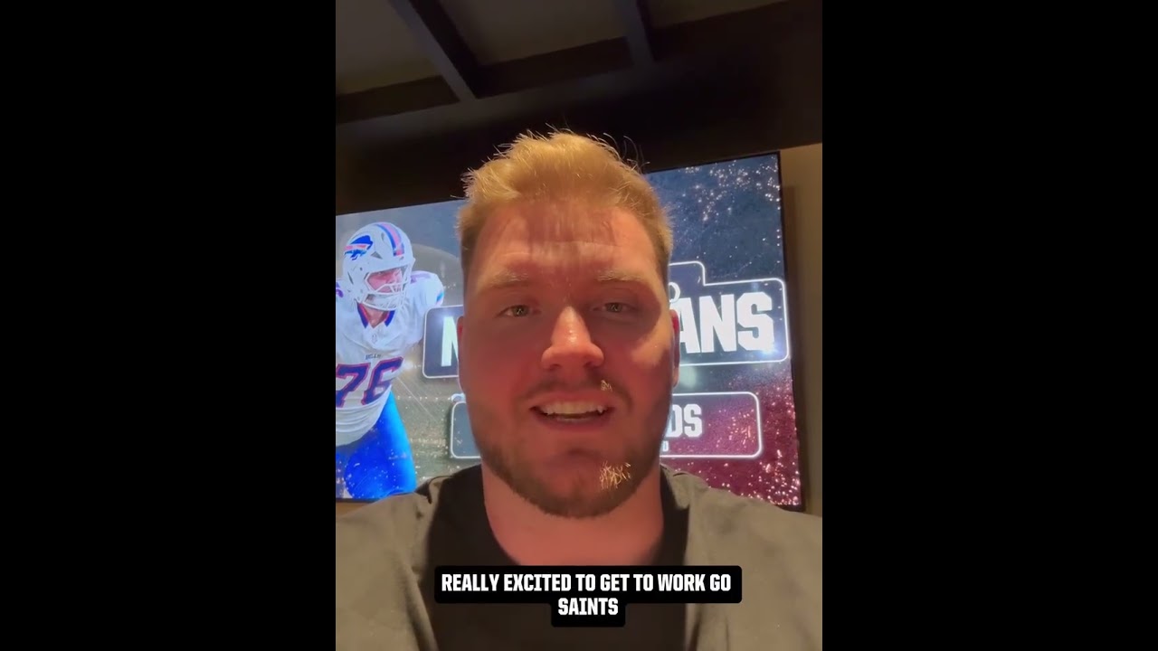 David Edwards after Signing w/ Saints in Free Agency #nfl #shorts