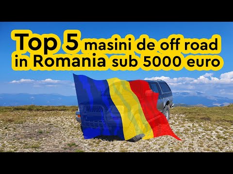 Top 5 masini de off road sub 5000 euro in Romania #offroad #romania