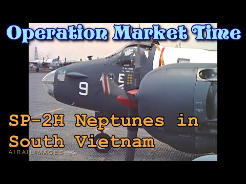 Market Time SP-2H Neptunes South Vietnam U. S.  Navy VP-4 National Archives NARA Airailimages