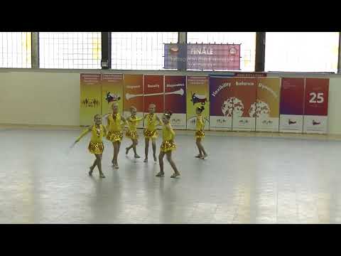 27.4.19 - MČR Hranice - mini LEXY - miniformace kadet B - 9. místo