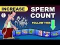 How to increase Sperm Count | Sperm count increase food | Infertility | Low Sperm Count - Solution