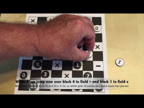 Damath - Play Checkers and learn Mathematics simultaneously