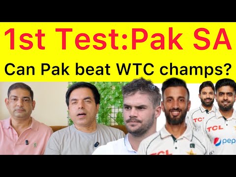 1° Test 🛑 Il Pakistan riuscirà a battere il campione del WTC, il Sudafrica, a Lahore? | Quale sar...