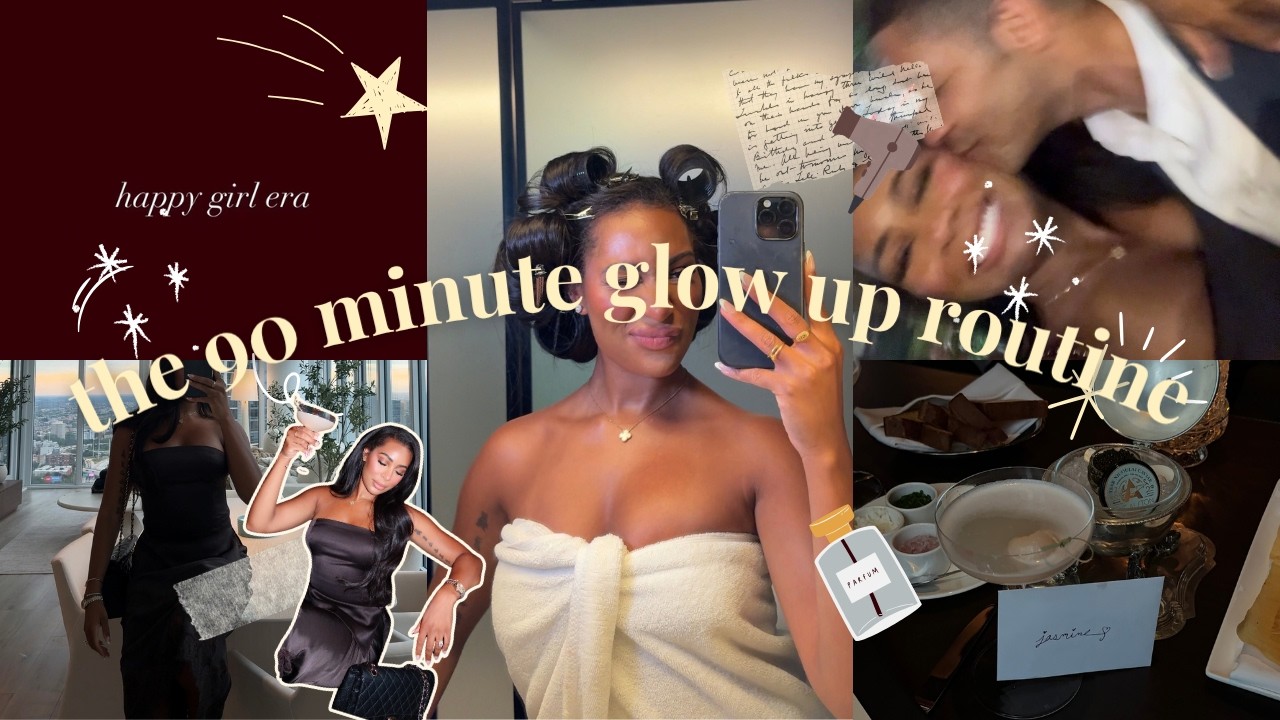 fall date night grwm 🍂🧸🧖🏽‍♀️ | signature feminine makeup, body care, hygiene routine, classy outfits