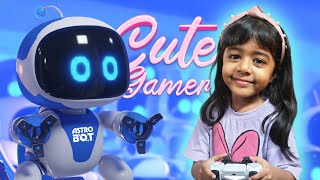 Astro Bot PS5 GamePlay - Gorilla Nebula Played by 5yo Cute Gamer