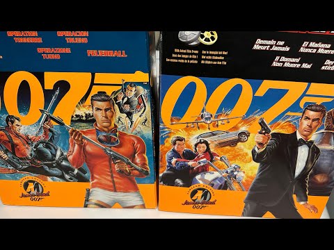 MIB’S TIME CAPSULE (1997): ACTION MAN TOMORROW NEVER DIES AND THUNDERBALL JAMES BOND FIGURES !!!