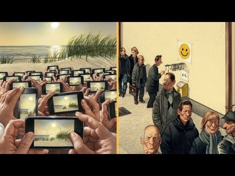 31 Brutally Honest Illustrations By Gerhard Haderer Show What’s Wrong With Today’s Society