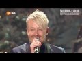 Ross Antony lässt es schneien im ZDF 