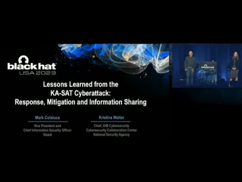 Lessons Learned from the KA-SAT Cyberattack: Response, Mitigation and Information Sharing