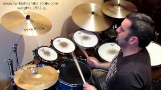 Video thumbnail for Istanbul Mehmet Traditional Dark Crash 18" by Dlikin Drums Production