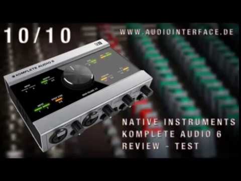 Native Instruments Komplete Audio 6 Review & Test - USB Audio Interface   AudioInterface de