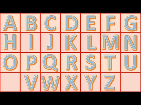 Learn Capital Letters English Alphabet for kids | Learn abcd in English | #abcd |#nursaryrhymes