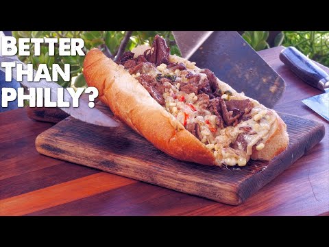 Korean Cheesesteak Sandwich | Better Than Philly? | Ballistic BBQ