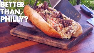 Korean Cheesesteak Sandwich | Better Than Philly? | Ballistic BBQ