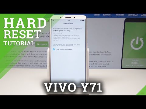 FACTORY RESET VIVO Y71 - Delete Content & Settings