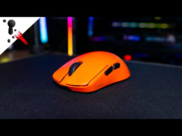 Lamzu MAYA X 8K - Wireless Gaming Mouse - Fnatic Special Lamzu MAYA X 8K - Wireless Gaming Mouse - Fnatic Special