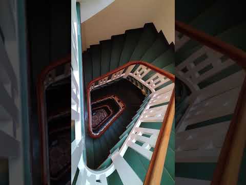 Alter Fahrstuhl in Hamburg von Carl Flohr ... old lift elevator in Hamburg